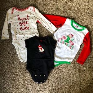 6-9 months Christmas clothes